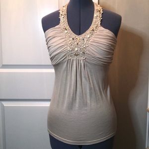 NWT - Express Embellished Halter - Small